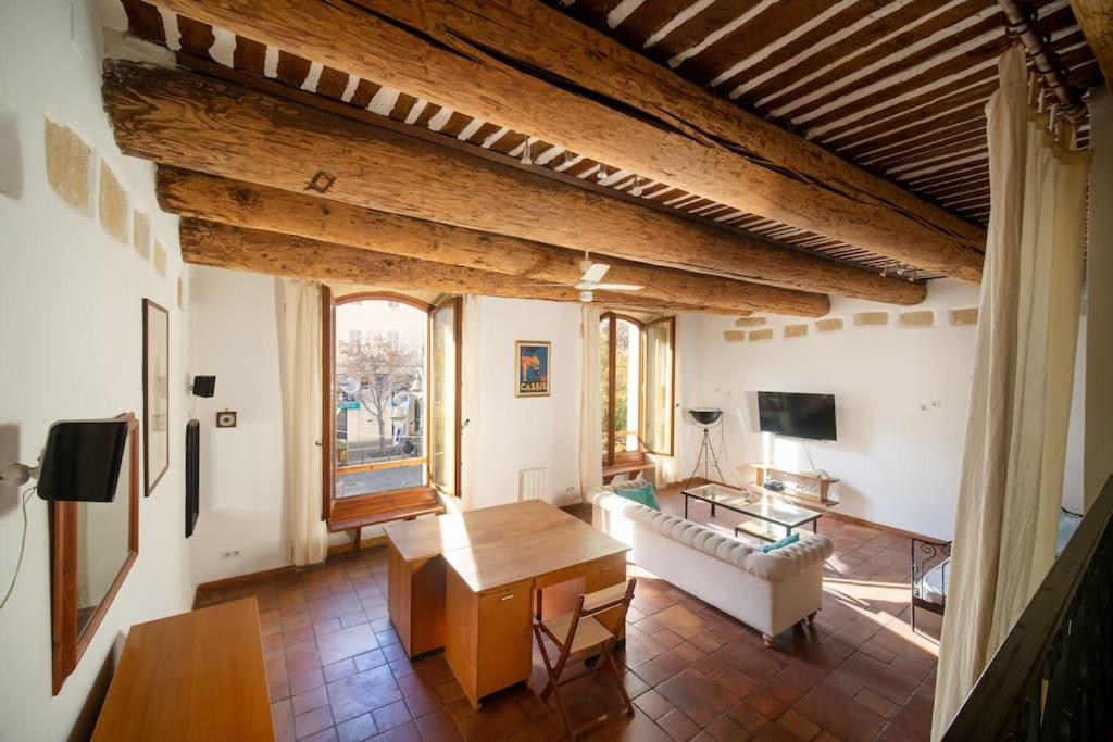 Air-Conditioned Loft In The Heart Of The Old Port Marseilles Buitenkant foto